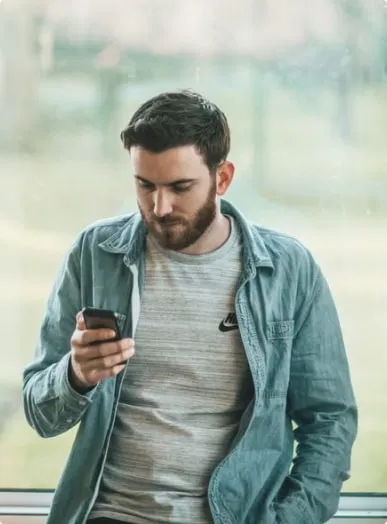 a random user is chatting with a stranger