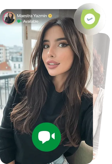 Ragazza in attesa di chat